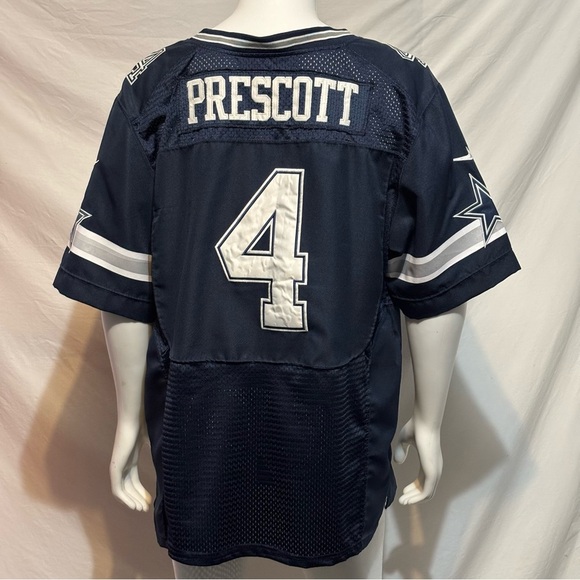 Men's Nike Dak Prescott Navy Dallas Cowboys Game Team Jersey Size 2xL - Picture 5 of 7